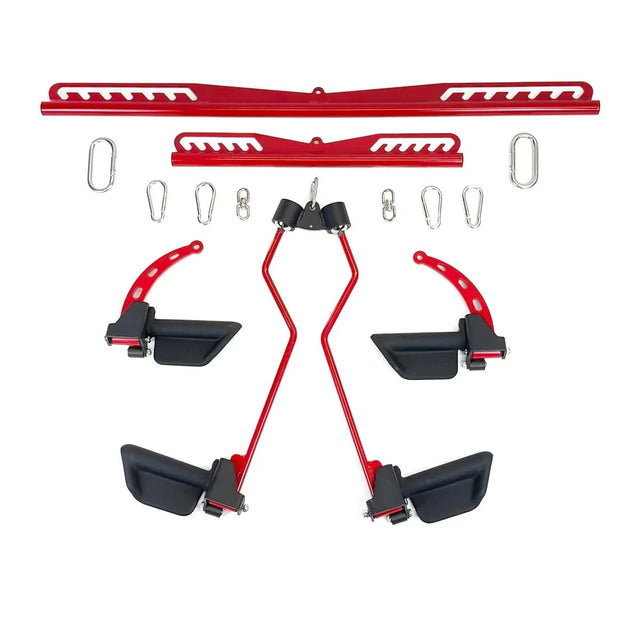 IRONSIDE Set of 3 Adjustable Ergonomic Cable Attachments Training Accessories IRONSIDE FITNESS CANADA