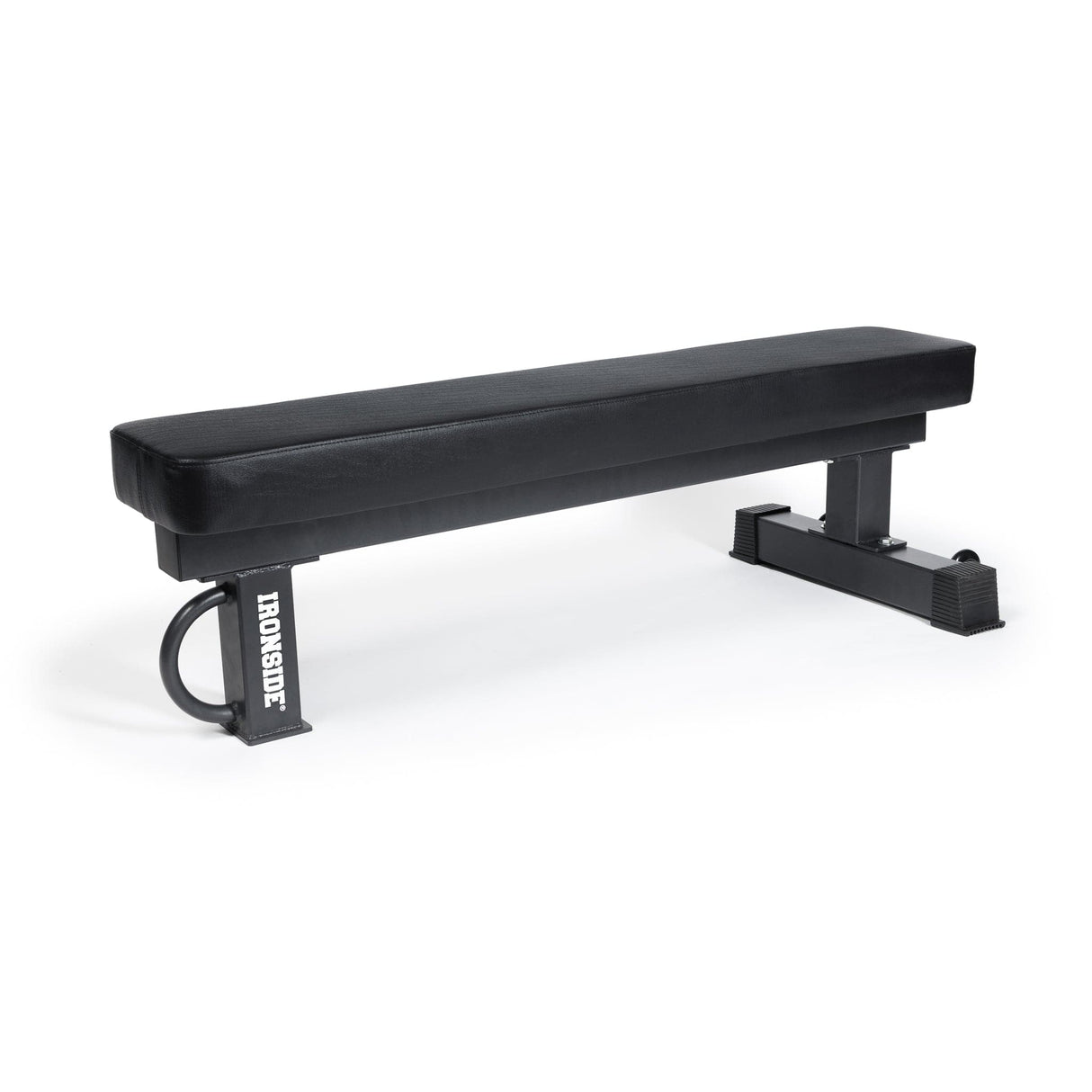 IRONSIDE Pro Flat Bench – Black Weight Benches IRONSIDE FITNESS CANADA