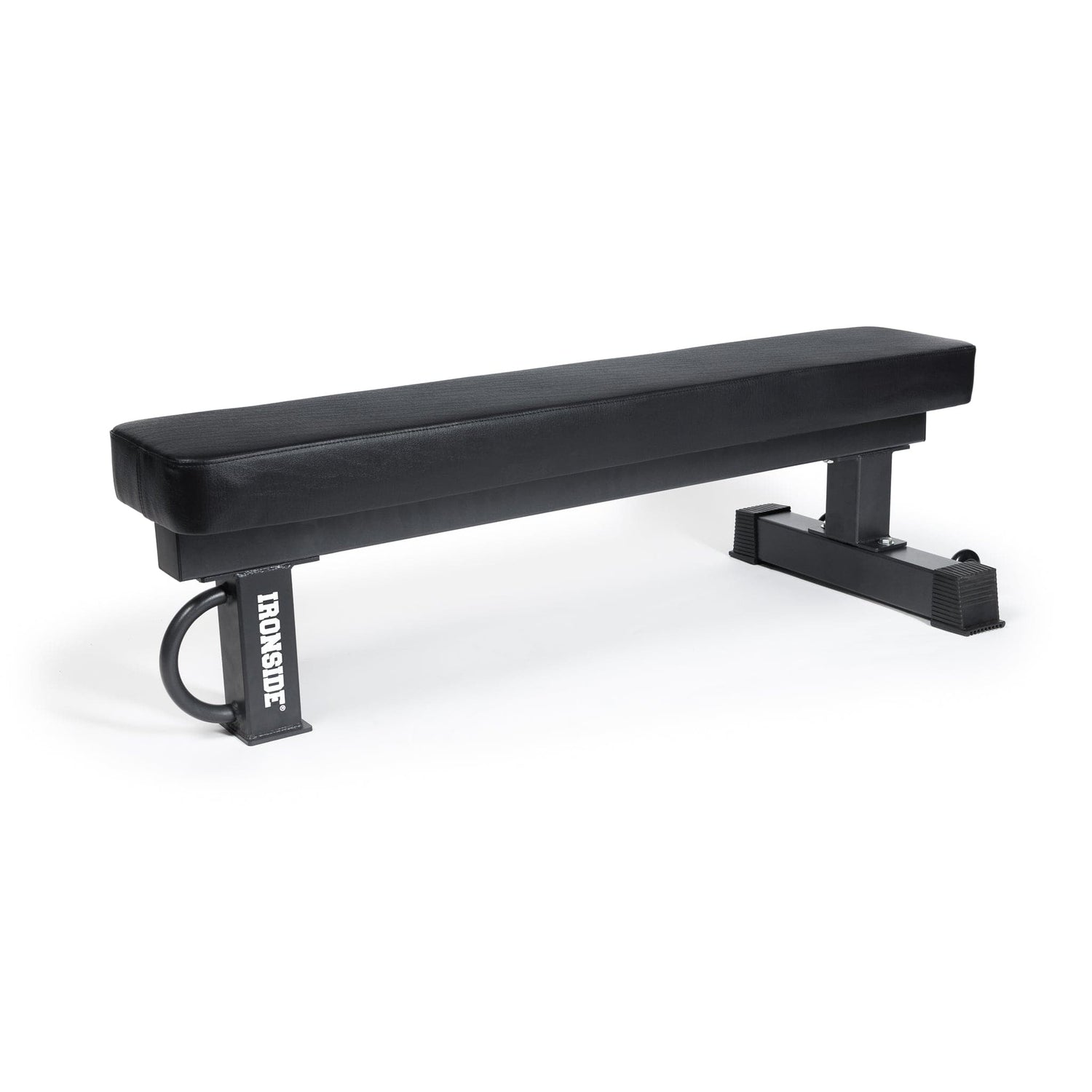 IRONSIDE Pro Flat Bench – Black Weight Benches IRONSIDE FITNESS CANADA