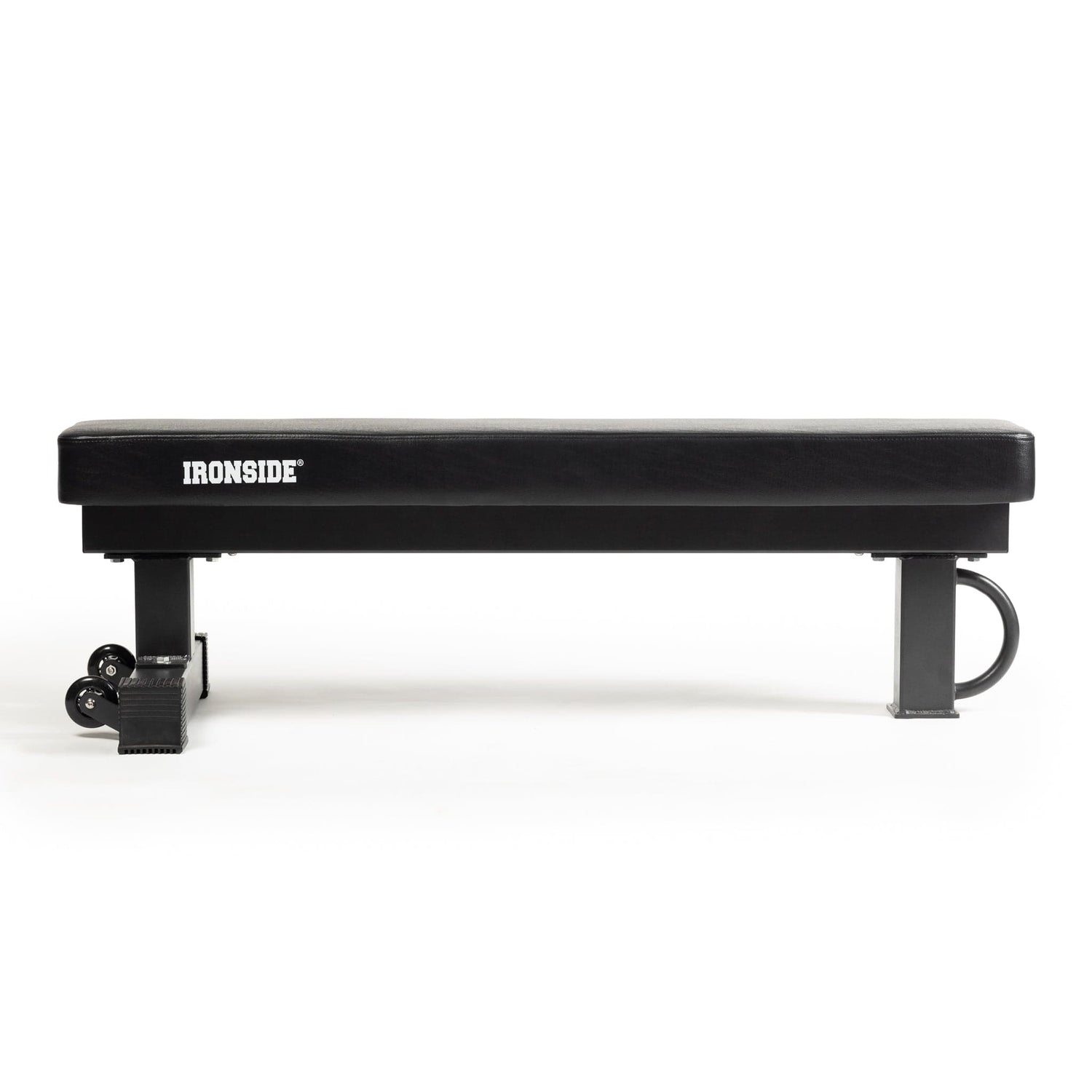 IRONSIDE Pro Flat Bench – Black Weight Benches IRONSIDE FITNESS CANADA