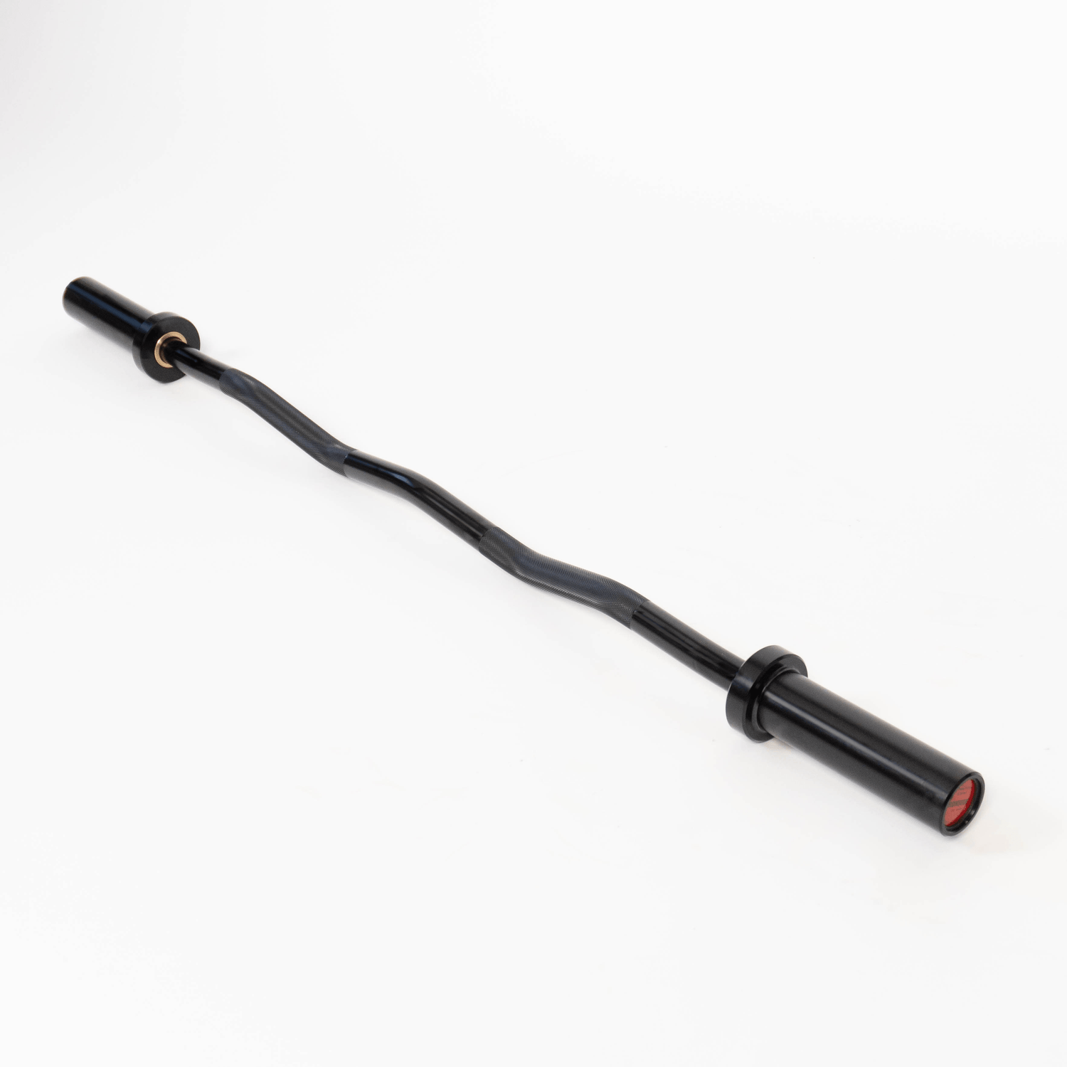 IRONSIDE Olympic EZ Curl Bar – Black Olympic Barbells IRONSIDE FITNESS CANADA