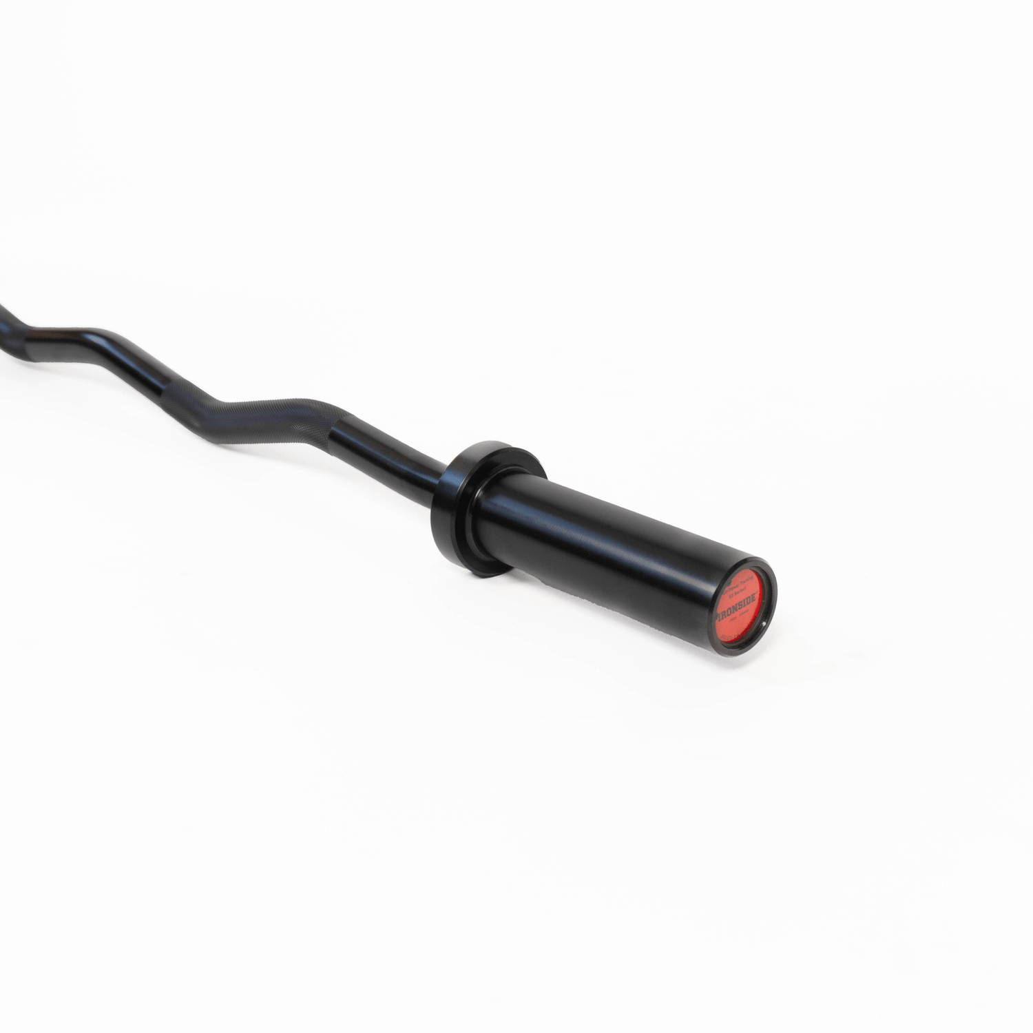 IRONSIDE Olympic EZ Curl Bar – Black Olympic Barbells IRONSIDE FITNESS CANADA