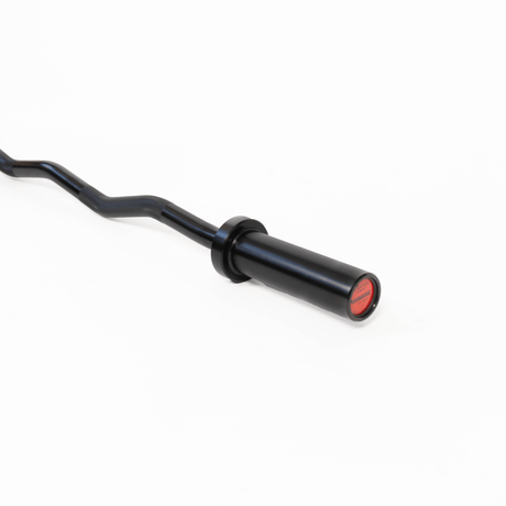 IRONSIDE Olympic EZ Curl Bar – Black Olympic Barbells IRONSIDE FITNESS CANADA