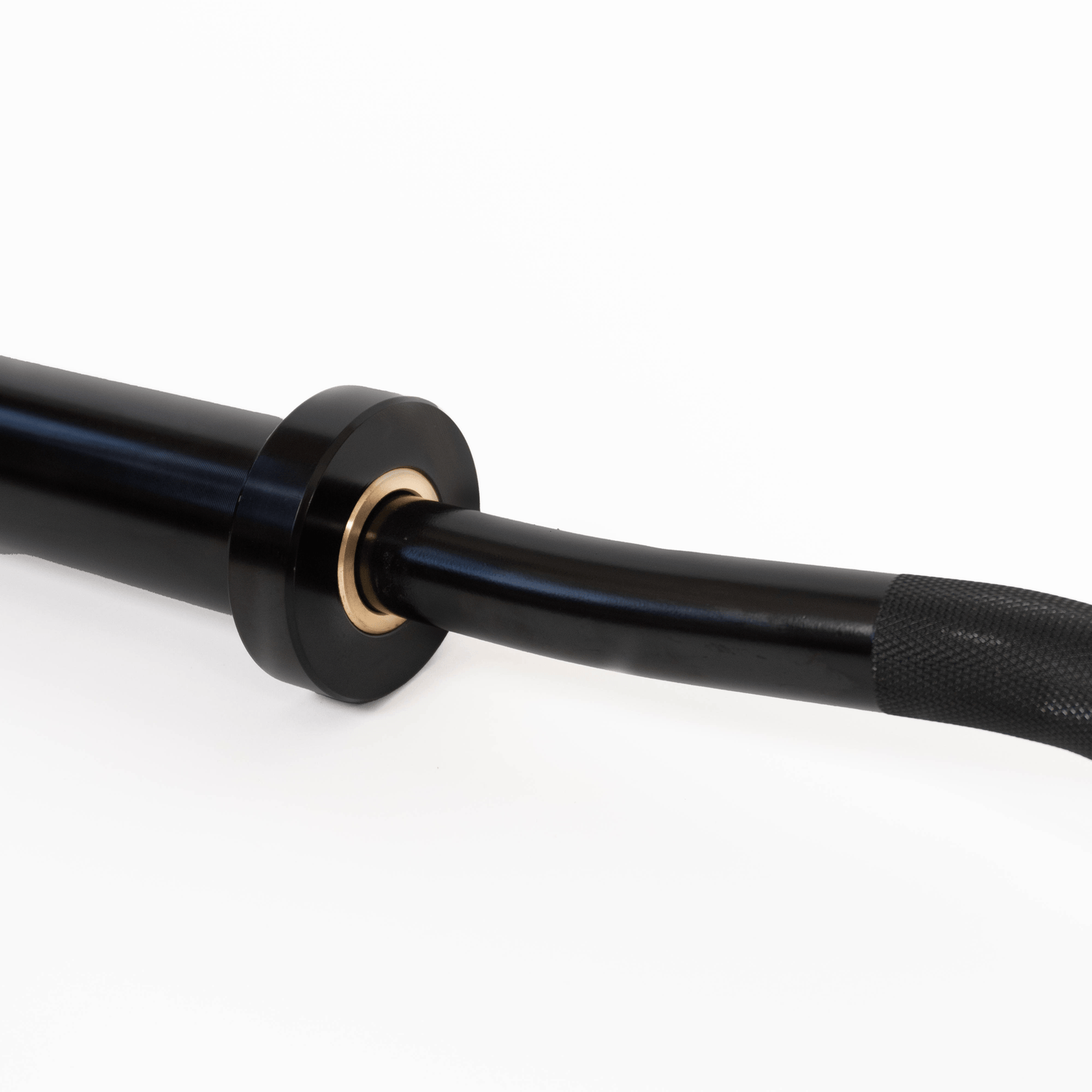 IRONSIDE Olympic EZ Curl Bar – Black Olympic Barbells IRONSIDE FITNESS CANADA