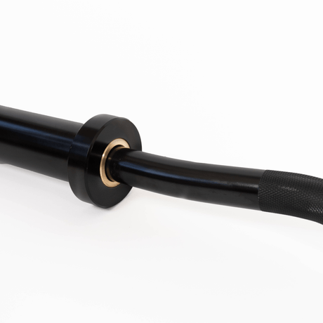 IRONSIDE Olympic EZ Curl Bar – Black Olympic Barbells IRONSIDE FITNESS CANADA