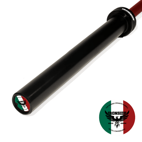 IRONSIDE Mexico Edition 1500 LB Cerakote Olympic Bar Olympic Barbells IRONSIDE FITNESS CANADA