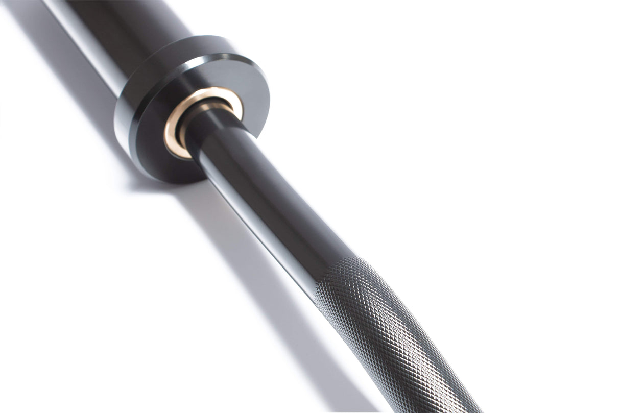 IRONSIDE Olympic EZ Curl Bar – Black Olympic Barbells IRONSIDE FITNESS CANADA