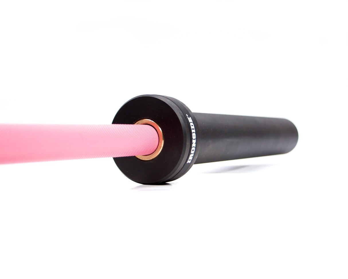 IRONSIDE Phoenix Cerakote Barbell – Pink (1,500 lb) Olympic Barbells IRONSIDE FITNESS CANADA