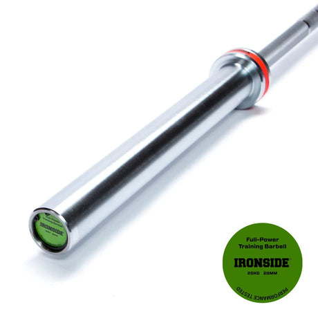 IRONSIDE Fullpower Training Barbell – 20 kg (1,000 lb) Olympic Barbells IRONSIDE FITNESS CANADA