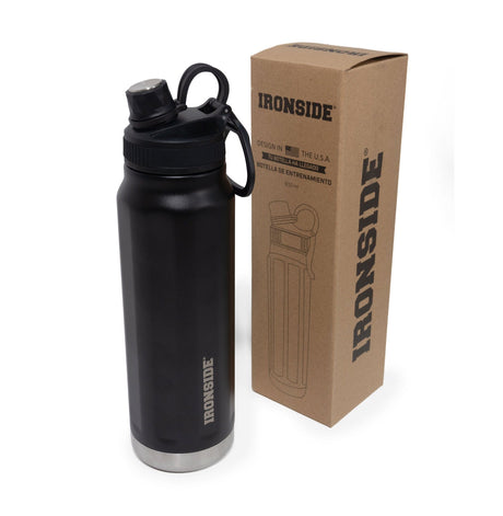 IRONSIDE Insulated Water Bottle Training Accessories IRONSIDE FITNESS CANADA