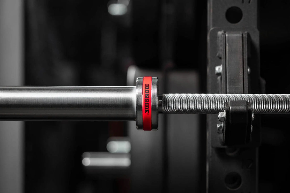 Powerlifting Barbell – 45 lb – 6’5 Competition Bar – IRONSIDE Olympic Barbells IRONSIDE FITNESS CANADA