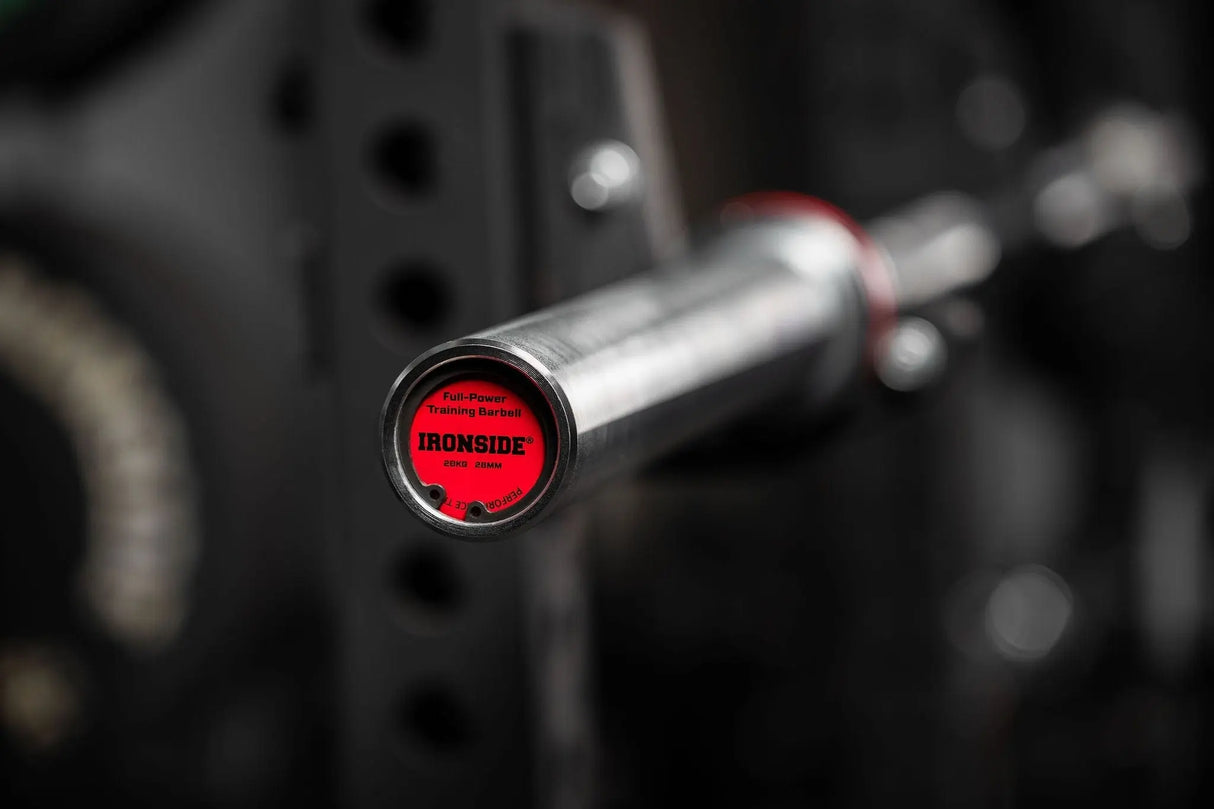 Powerlifting Barbell – 45 lb – 6’5 Competition Bar – IRONSIDE Olympic Barbells IRONSIDE FITNESS CANADA