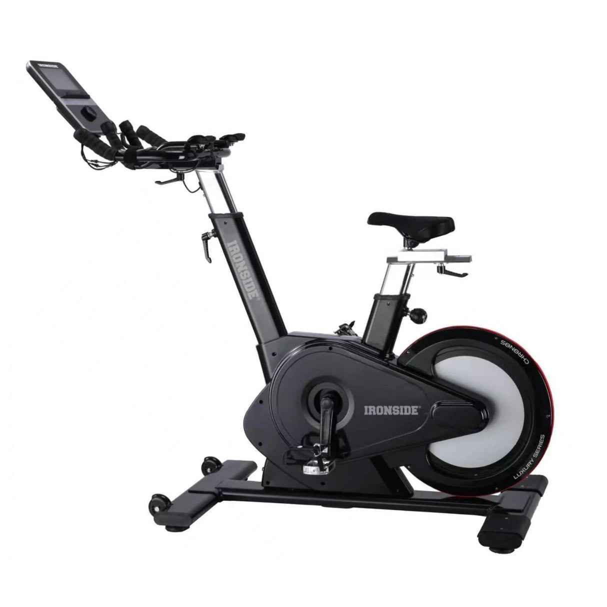 IRONSIDE Commercial Luxe Spinning Bike Chronos Cardio Machines IRONSIDE FITNESS CANADA