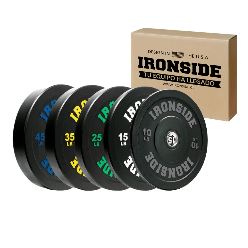 IRONSIDE Pro Bumper Olympic Plate (LB) Olympic Weight Plates IRONSIDE FITNESS CANADA