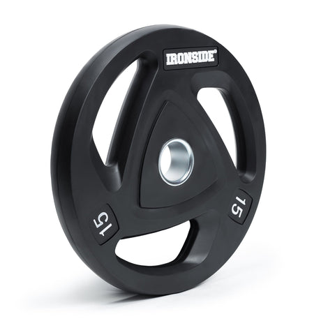 IRONSIDE 3-Handle Weight Plate (5lb-45lb) Olympic Weight Plates IRONSIDE FITNESS CANADA 35 LB