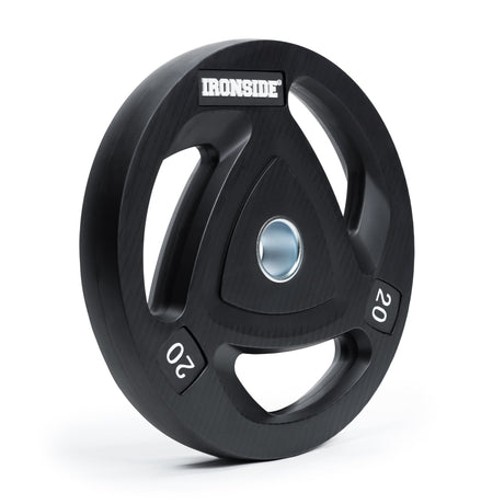 IRONSIDE 3-Handle Weight Plate (5lb-45lb) Olympic Weight Plates IRONSIDE FITNESS CANADA 45 LB