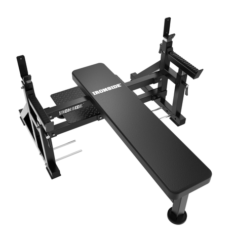 IRONSIDE Infinity Pro Flat Powerlifting Bench Weight Benches IRONSIDE FITNESS CANADA
