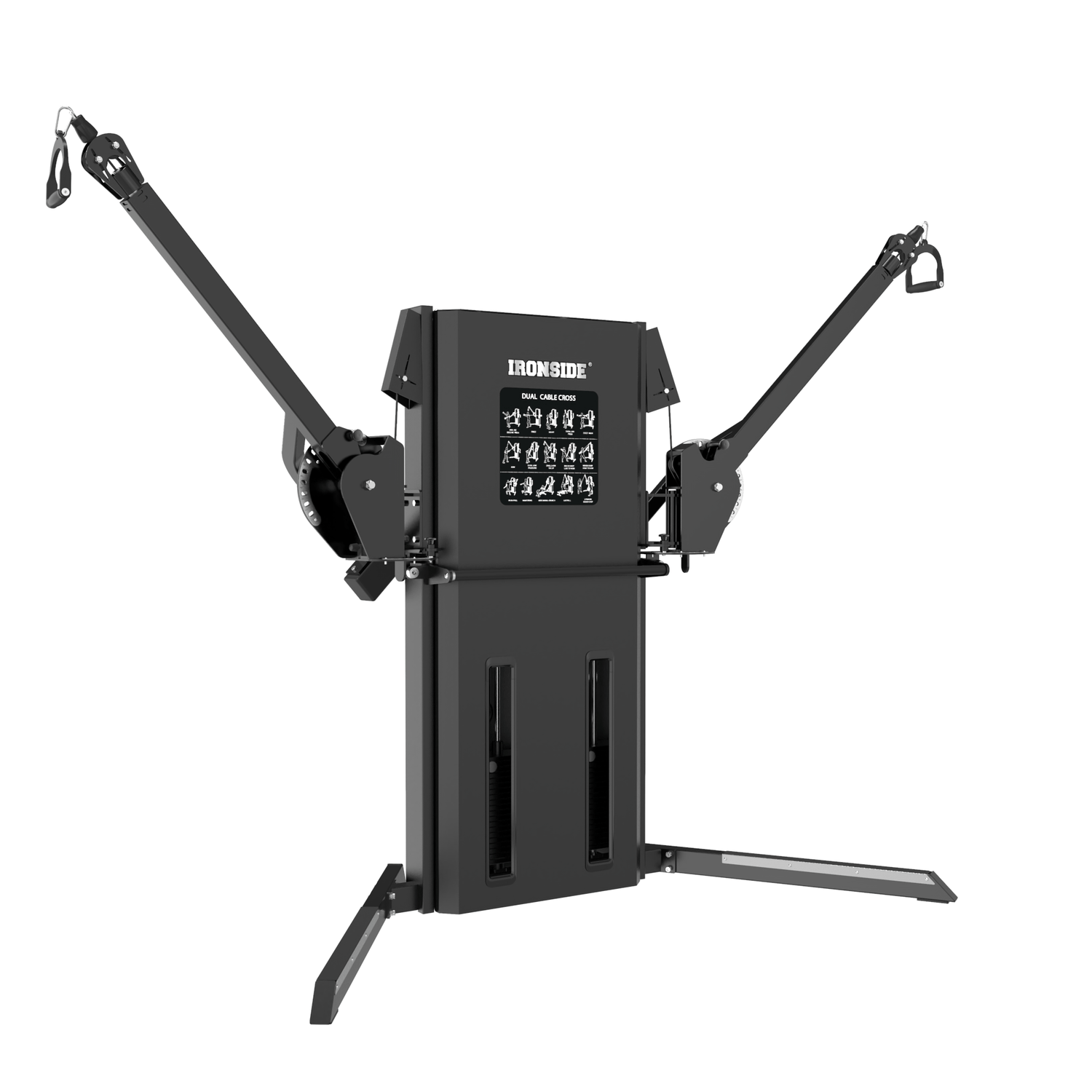 IRONSIDE Infinity Dual Cable Cross Machine Strength Machines IRONSIDE FITNESS CANADA