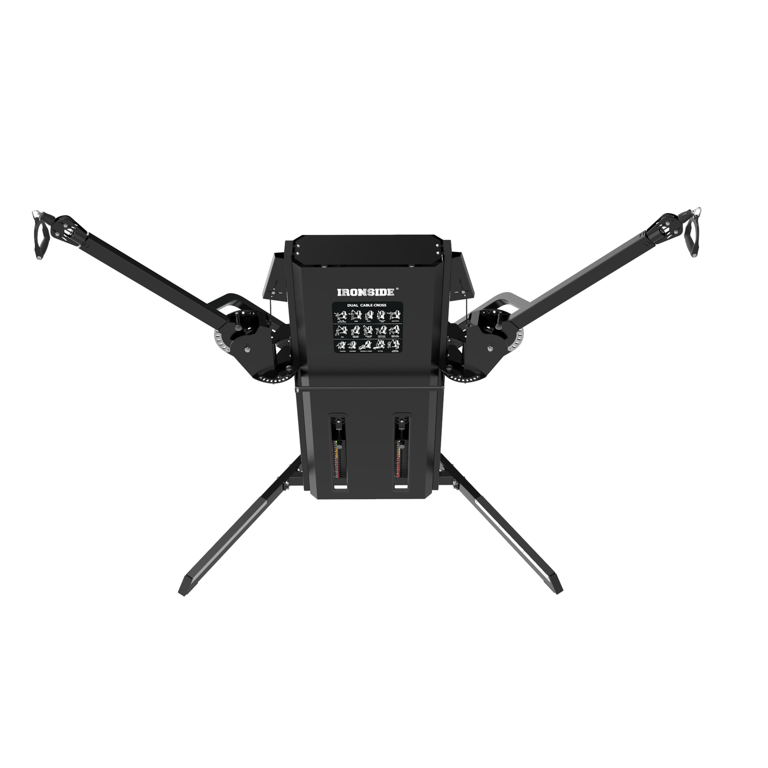 IRONSIDE Infinity Dual Cable Cross Machine Strength Machines IRONSIDE FITNESS CANADA