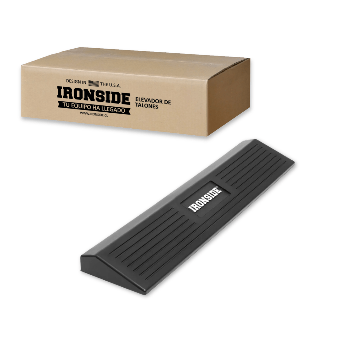 IRONSIDE Rubber Squat Heel Wedge Ramp Training Accessories IRONSIDE FITNESS CANADA