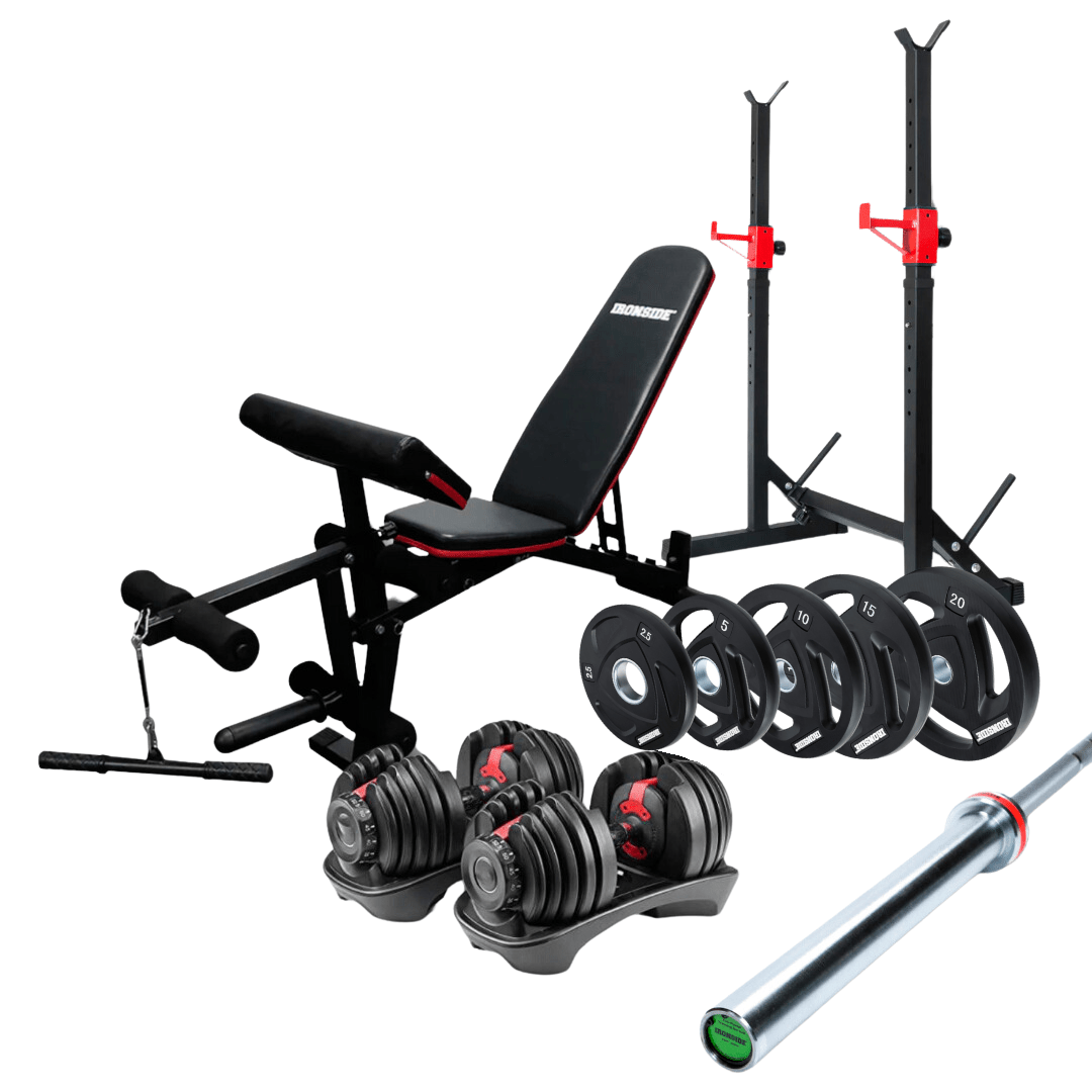 IRONSIDE PRO Home Gym Home Gym Set IRONSIDE FITNESS CANADA 24KG (Pair)