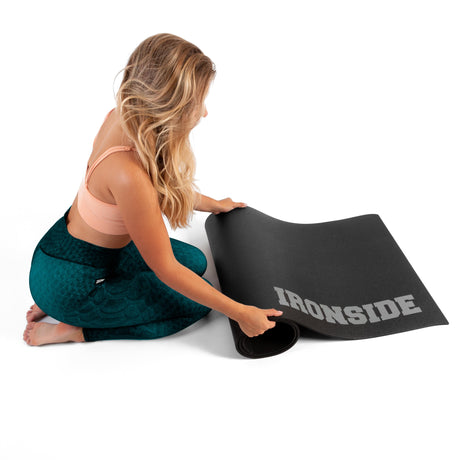 IRONSIDE 6mm PVC Yoga Mat Training Accessories IRONSIDE FITNESS CANADA