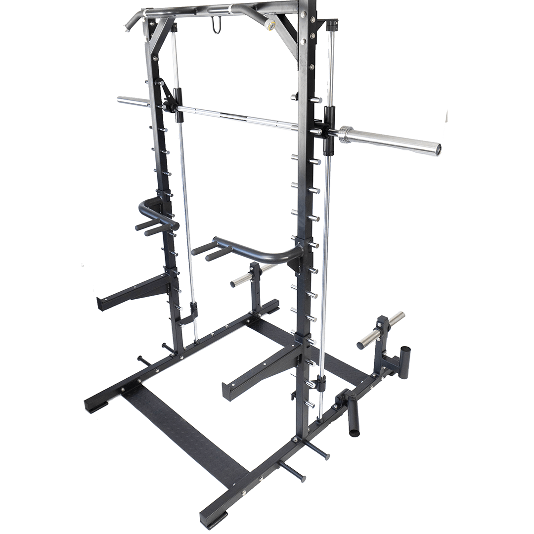 IRONSIDE Multifunctional Smith Half Rack Racks IRONSIDE FITNESS CANADA