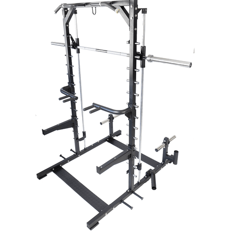 IRONSIDE Multifunctional Smith Half Rack Racks IRONSIDE FITNESS CANADA