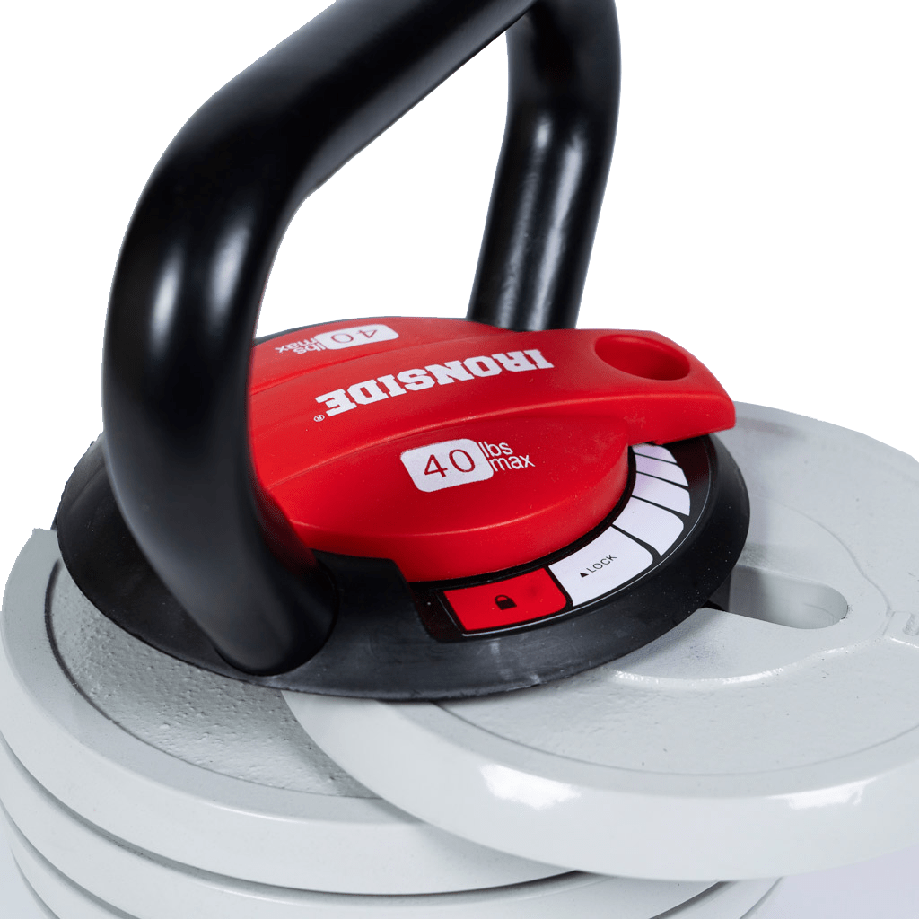 IRONSIDE Adjustable Kettlebell – 18 kg Dumbbells IRONSIDE FITNESS CANADA