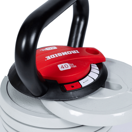 IRONSIDE Adjustable Kettlebell – 18 kg Dumbbells IRONSIDE FITNESS CANADA