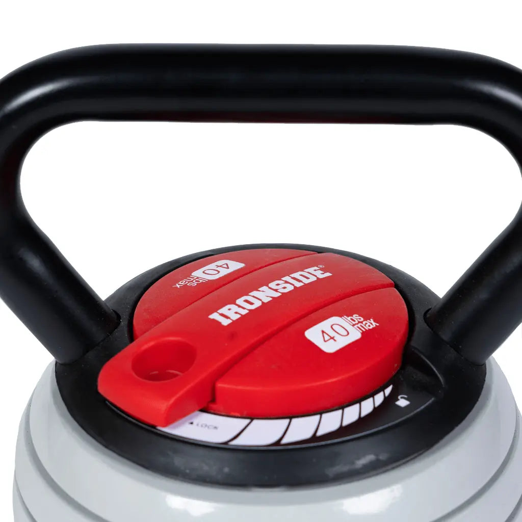 IRONSIDE Adjustable Kettlebell – 18 kg Dumbbells IRONSIDE FITNESS CANADA