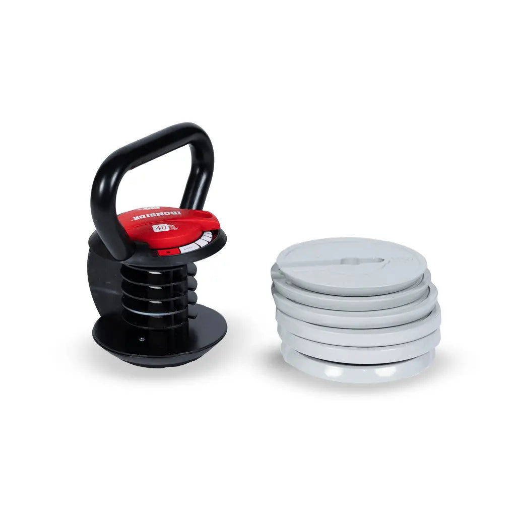 IRONSIDE Adjustable Kettlebell – 18 kg Dumbbells IRONSIDE FITNESS CANADA