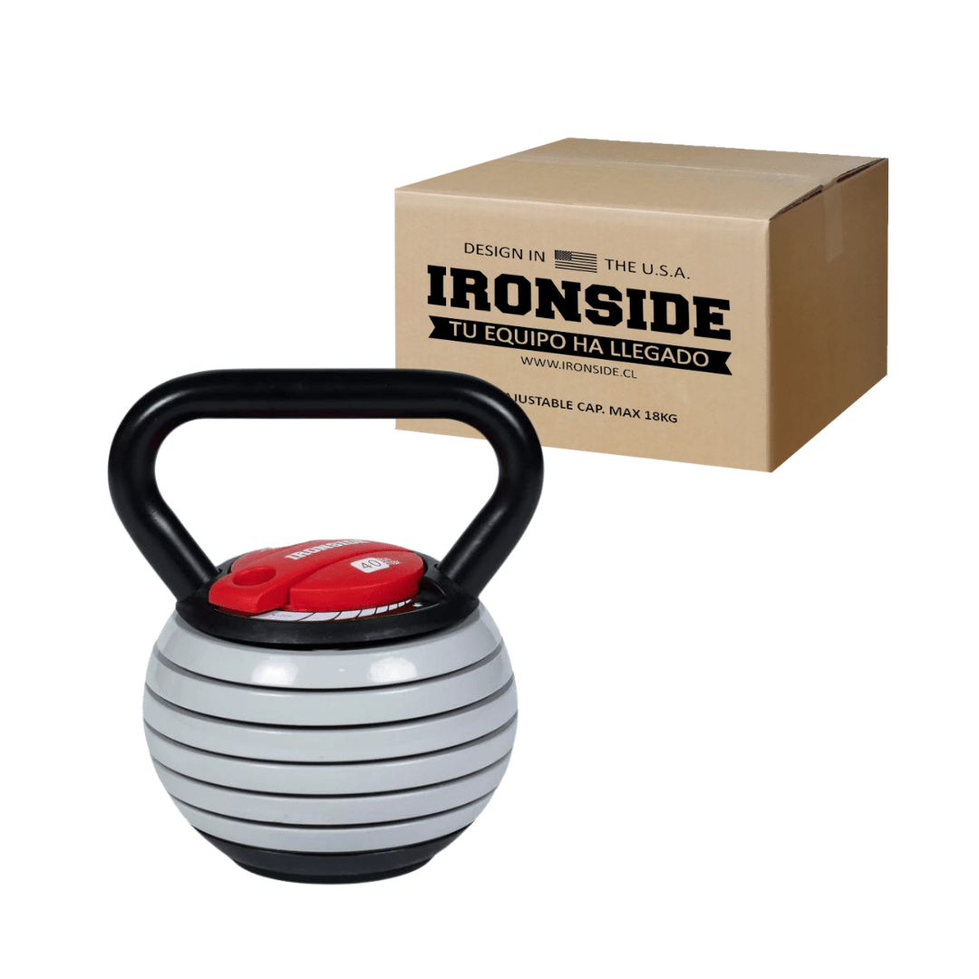 IRONSIDE Adjustable Kettlebell – 18 kg Dumbbells IRONSIDE FITNESS CANADA