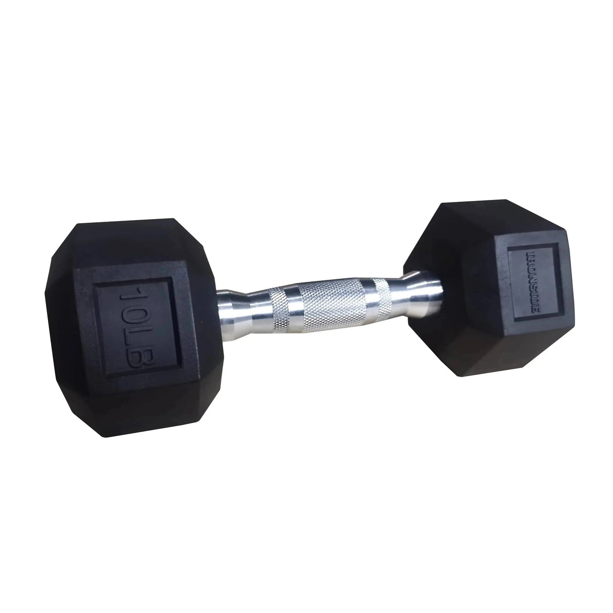 IRONSIDE Rubber Hex Dumbbells 5 to 100 lb (Single) Dumbbells IRONSIDE FITNESS CANADA 10 Lb (Unit)