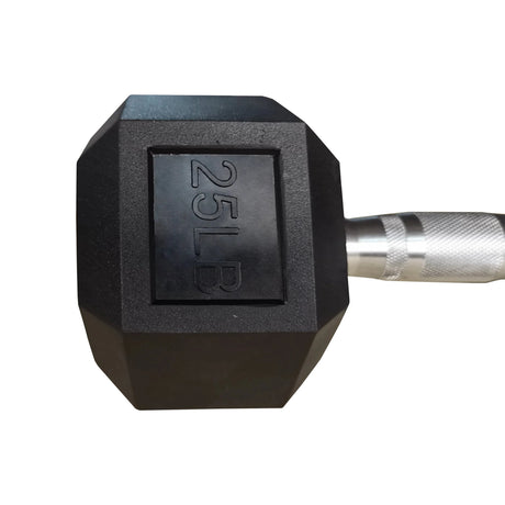 IRONSIDE Rubber Hex Dumbbells 5–100 lb (Single) Dumbbells IRONSIDE FITNESS CANADA