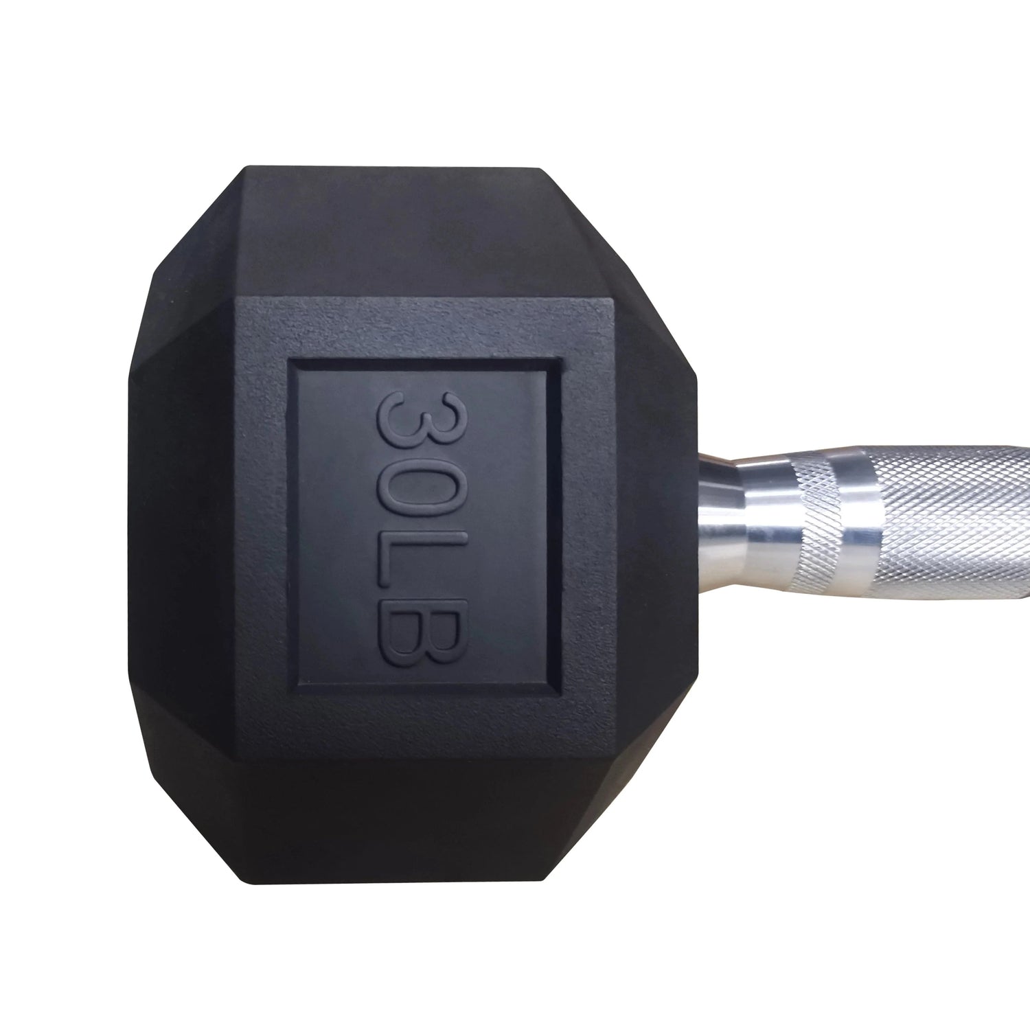 IRONSIDE Rubber Hex Dumbbells 5–100 lb (Single) Dumbbells IRONSIDE FITNESS CANADA