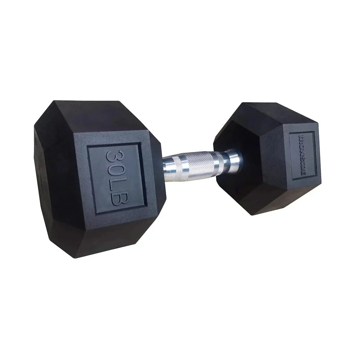 IRONSIDE Rubber Hex Dumbbells 5 to 100 lb (Single) Dumbbells IRONSIDE FITNESS CANADA 30 Lb (Unit)