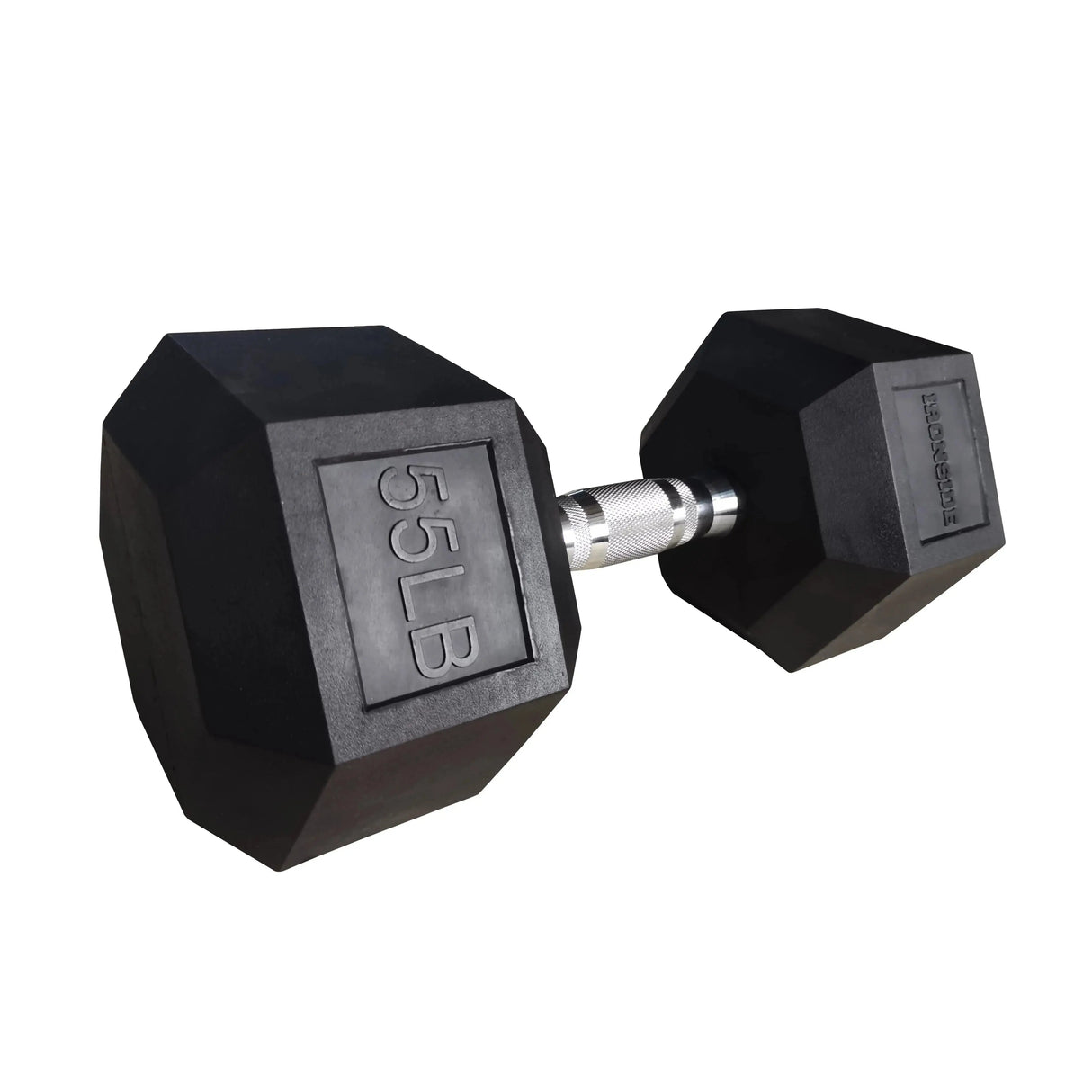 IRONSIDE Rubber Hex Dumbbells 5 to 100 lb (Single) Dumbbells IRONSIDE FITNESS CANADA 55 Lb (Unit)