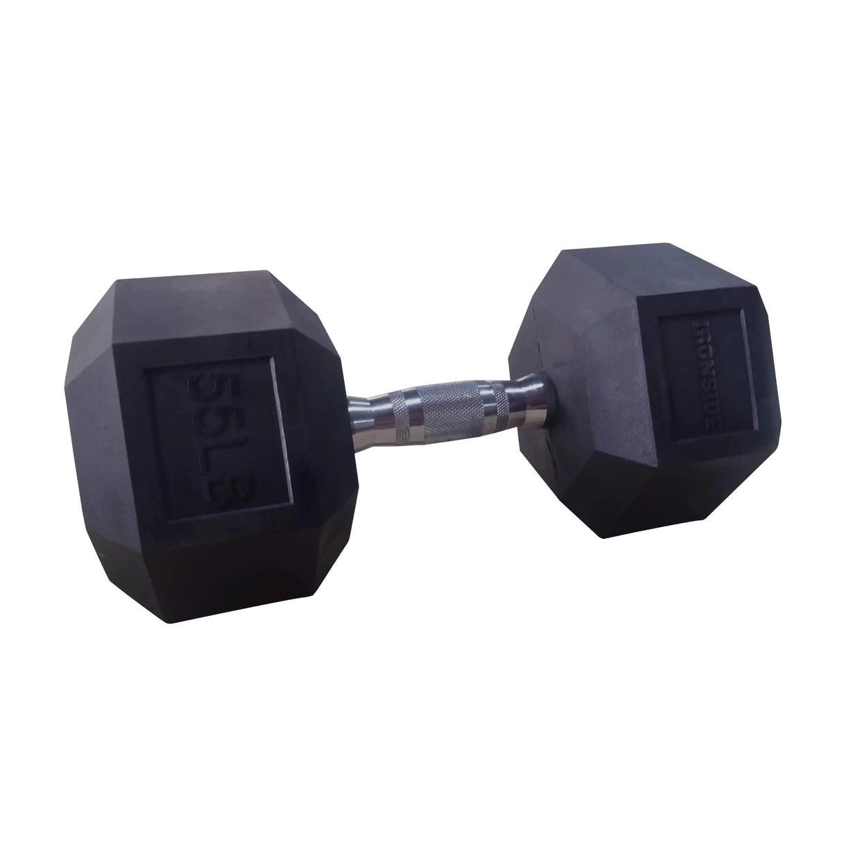 IRONSIDE Rubber Hex Dumbbells 5 to 100 lb (Single) Dumbbells IRONSIDE FITNESS CANADA