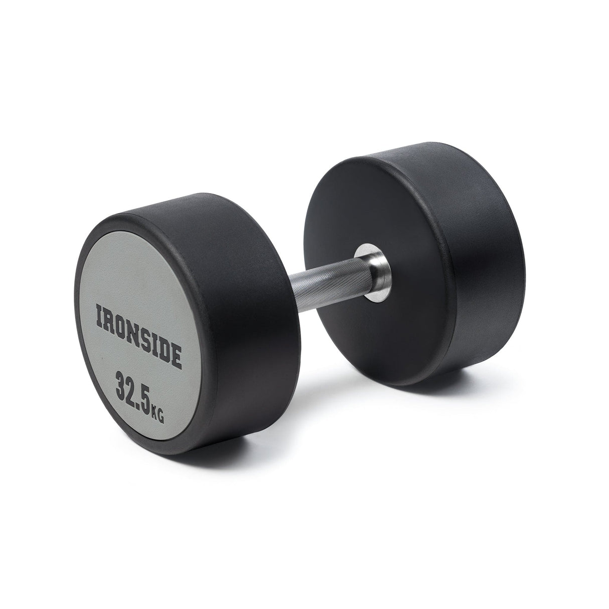IRONSIDE Premium PEV Round Dumbbell (2.5–40 kg) Round Dumbbell IRONSIDE FITNESS CANADA 32.5 KG