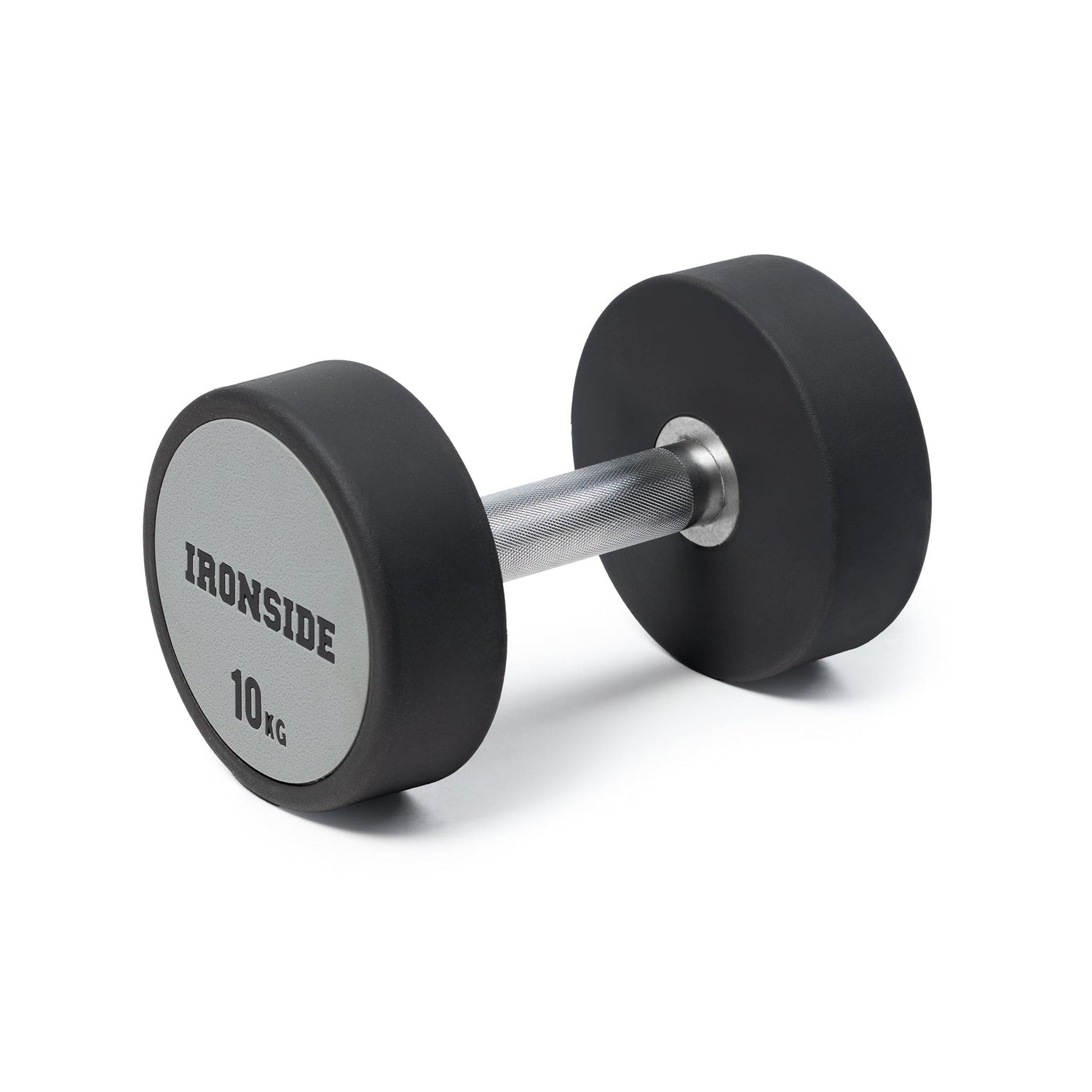IRONSIDE Premium PEV Round Dumbbell (2.5–40 kg) Round Dumbbell IRONSIDE FITNESS CANADA 10 KG