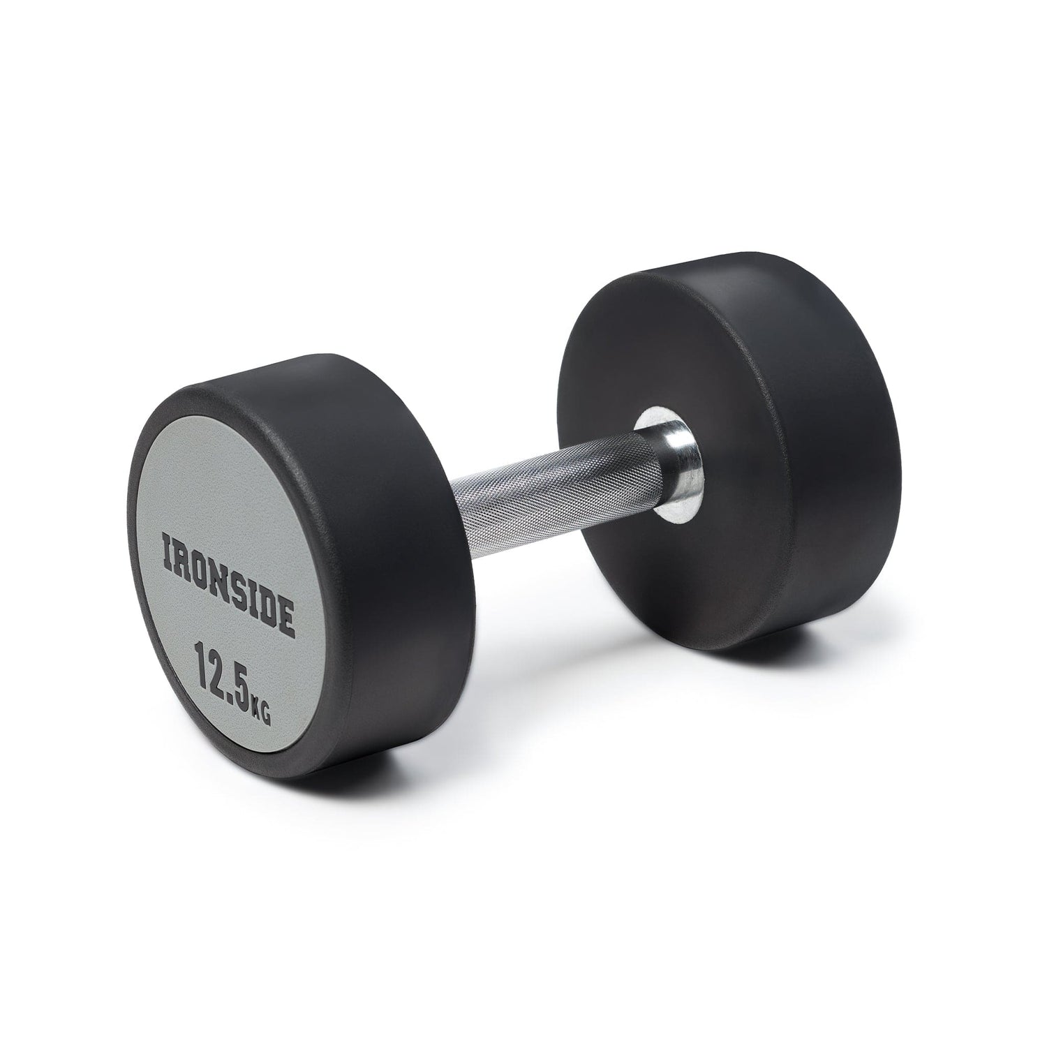 IRONSIDE Premium PEV Round Dumbbell (2.5–40 kg) Round Dumbbell IRONSIDE FITNESS CANADA 12.5 KG