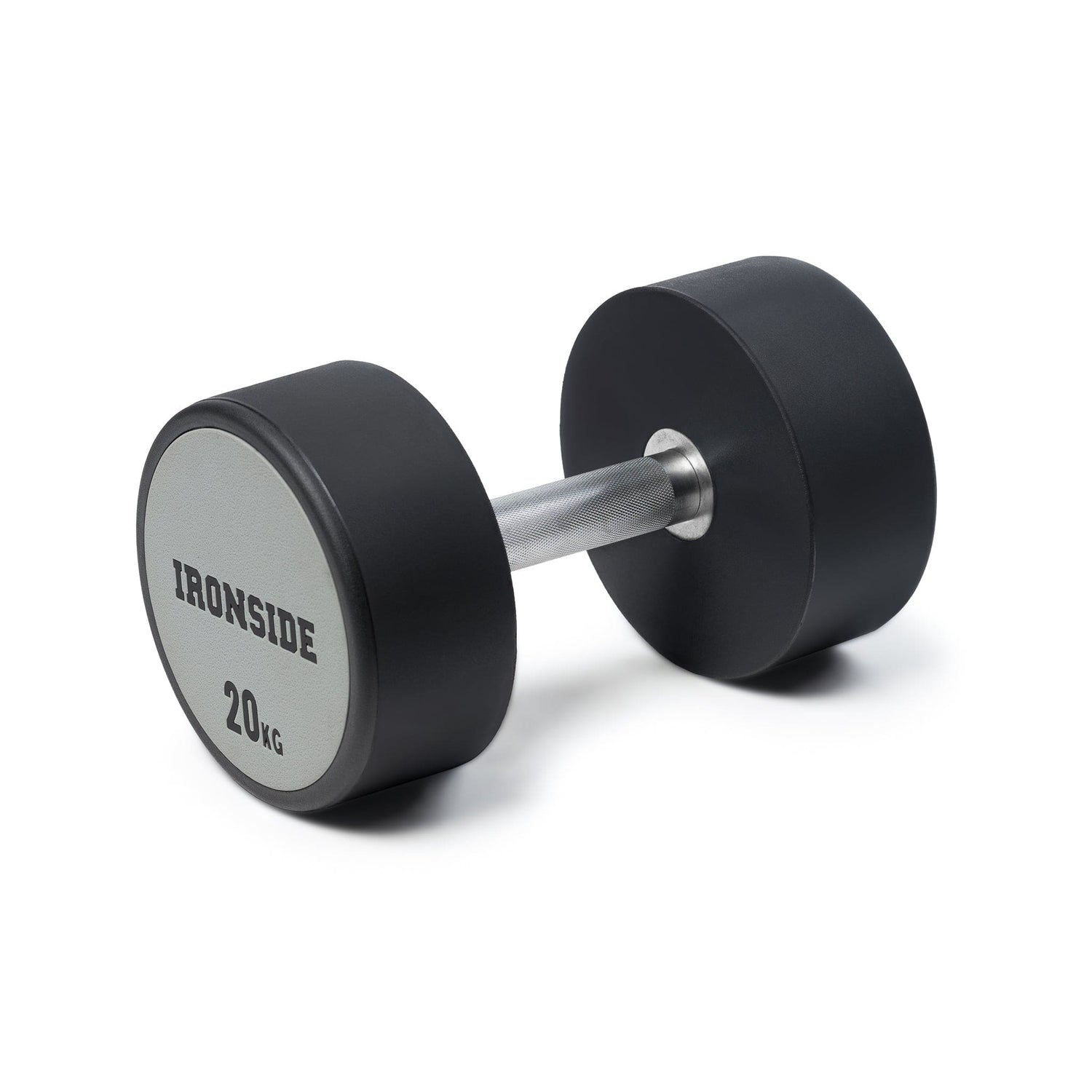 IRONSIDE Premium PEV Round Dumbbell (2.5–40 kg) Round Dumbbell IRONSIDE FITNESS CANADA 20 KG