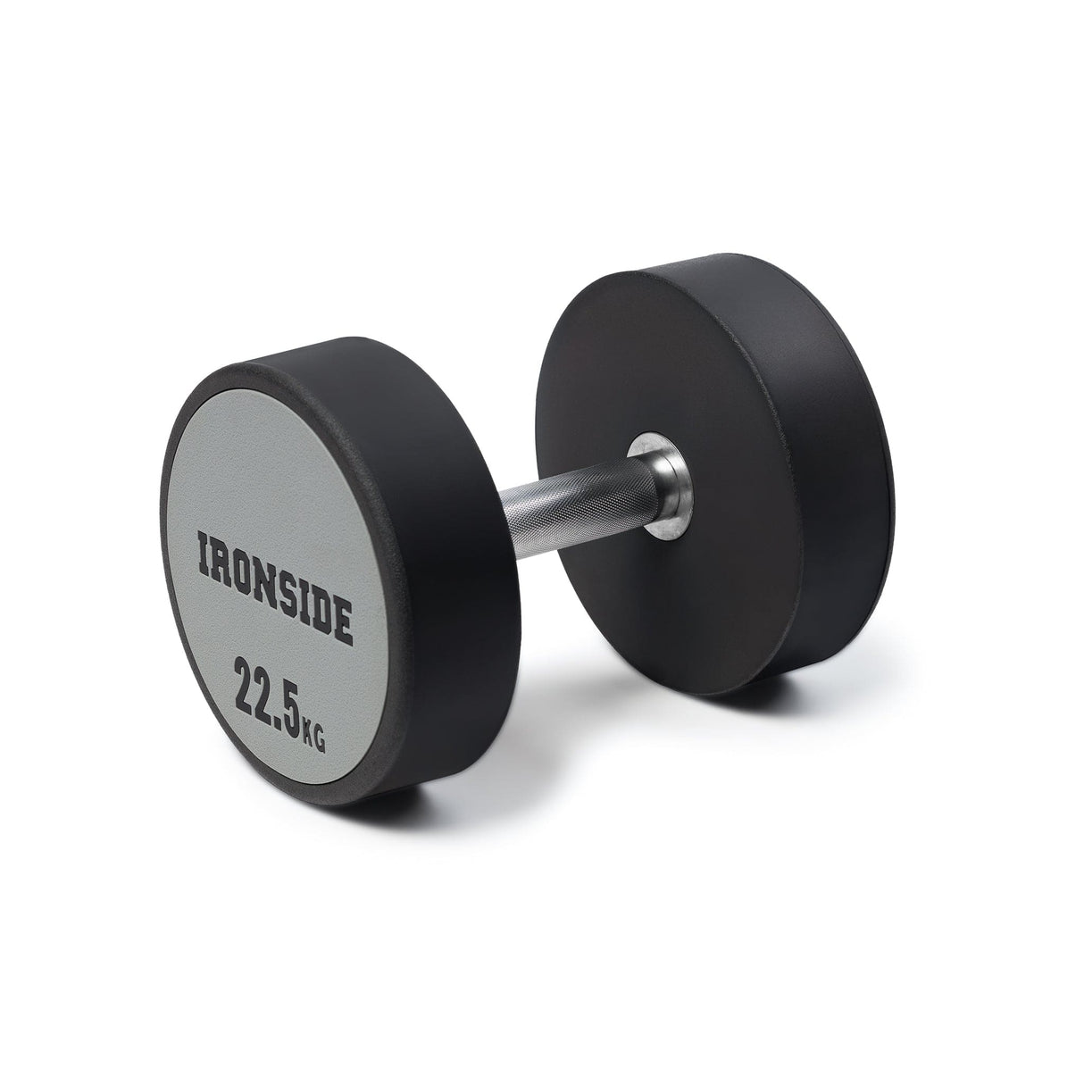 IRONSIDE Premium PEV Round Dumbbell (2.5–40 kg) Round Dumbbell IRONSIDE FITNESS CANADA 22.5 KG