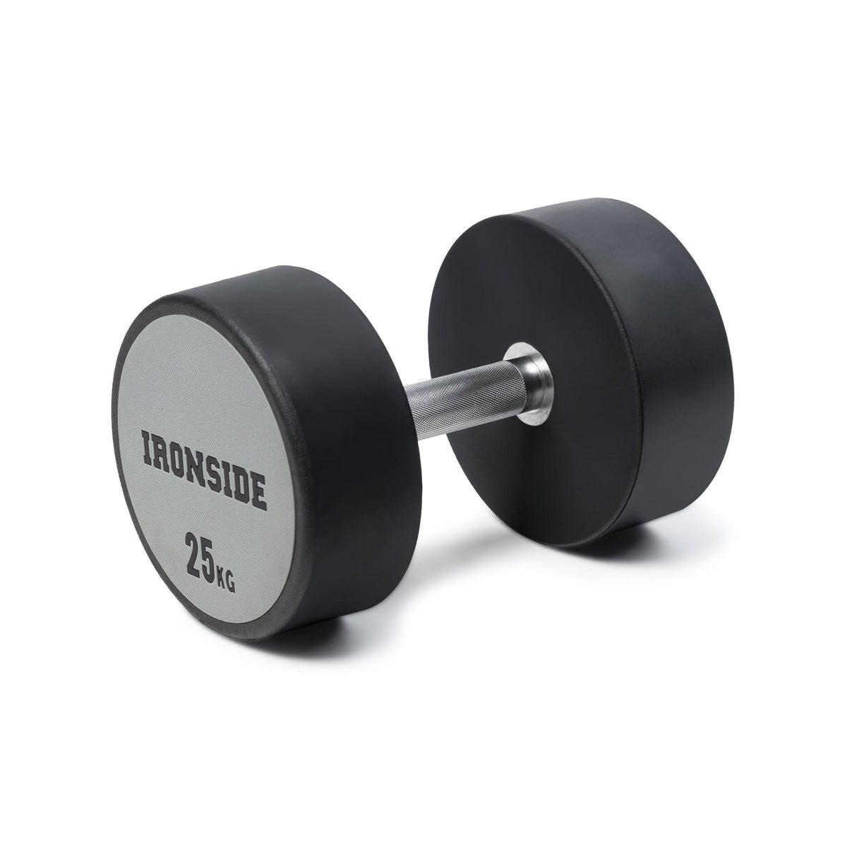 IRONSIDE Premium PEV Round Dumbbell (2.5–40 kg) Round Dumbbell IRONSIDE FITNESS CANADA 25 KG