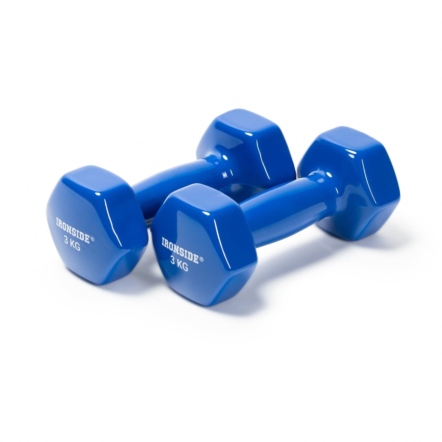IRONSIDE Vinyl Dumbbell Set (1–5 kg Pairs) + Rack Dumbbells IRONSIDE FITNESS CANADA