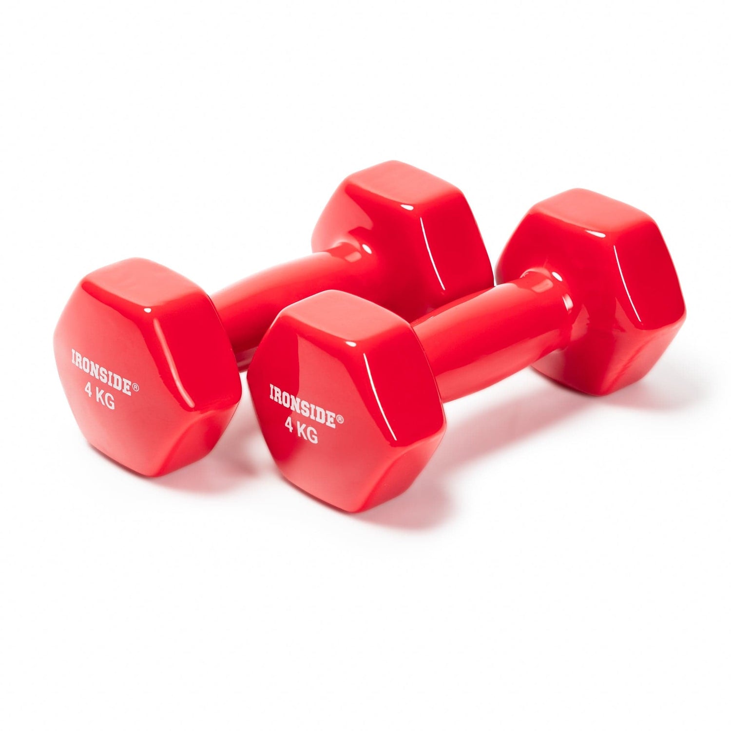 IRONSIDE Vinyl Dumbbell Set (1–5 kg Pairs) + Rack Dumbbells IRONSIDE FITNESS CANADA