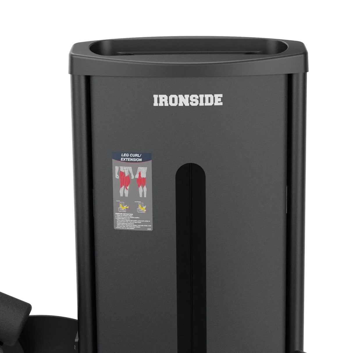 Dual Leg Curl & Extension IRONSIDE Elite Strength Machines IRONSIDE FITNESS CANADA