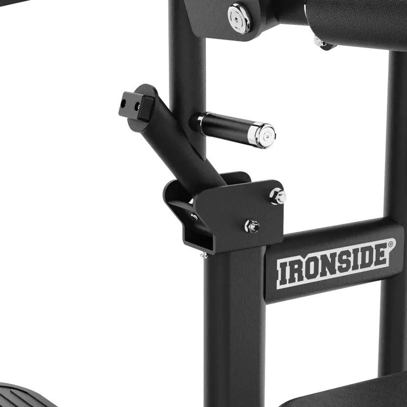 Hip Thrust Bench Plate Loaded IRONSIDE Luxe Strength Machines IRONSIDE FITNESS CANADA