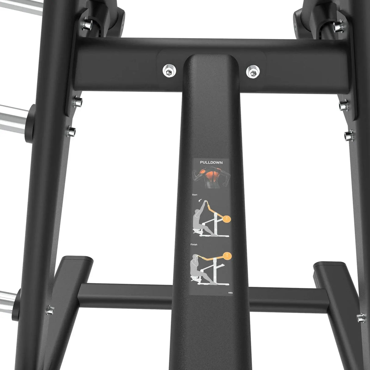 IRONSIDE Luxe Lat Pull Down Loaded Plate Strength Machines IRONSIDE FITNESS CANADA
